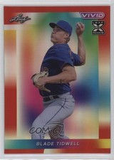 2023 Leaf Vivid Red Prismatic 3/8 Blade Tidwell #50 0c3e