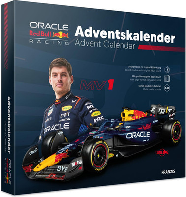 FRANZIS 67245 Oracle Red Bull Racing Advent Calendar 2025 Model Kit 1:43 Scale