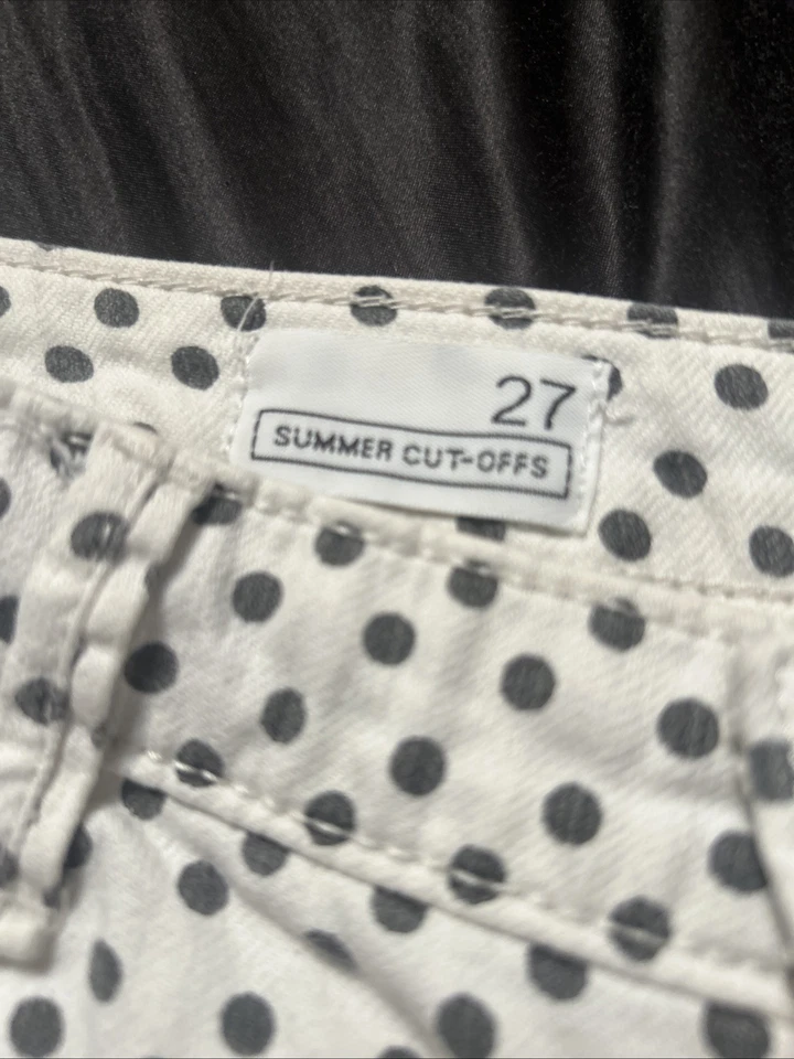 polka dot y2k low rise shorts size 27 from gap - Image 2 of 4