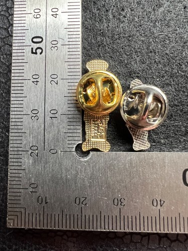 PAAR POLIZISTEN MIT ARM IN SCHLINGE - CONSTABLE & R.U.C. - PIN ABZEICHEN - Bild 4 von 5
