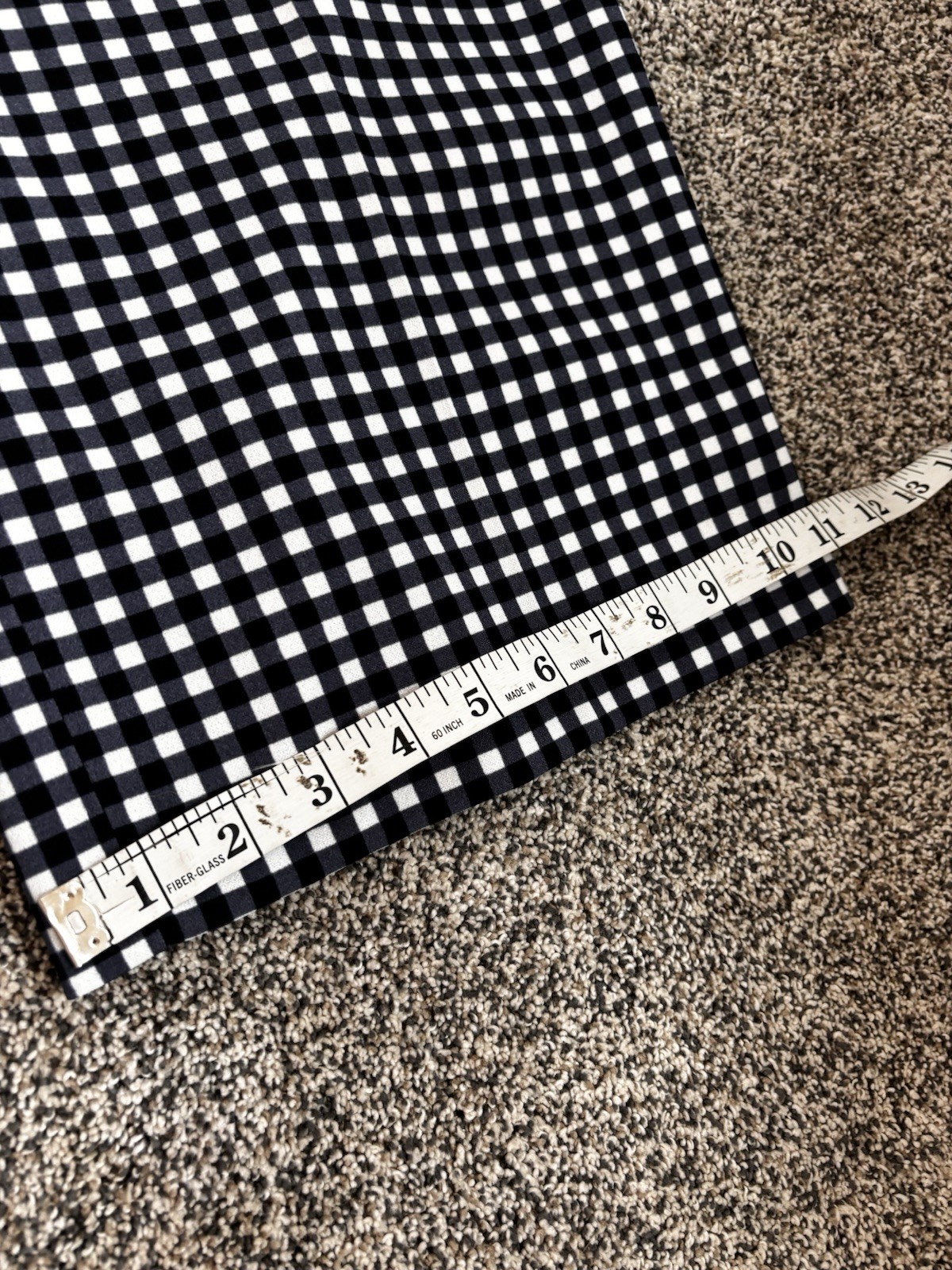 tommy hilfiger Jumpsuit cropped wide leg blue & White plaid belted sleeveless 12 thumbnail 15