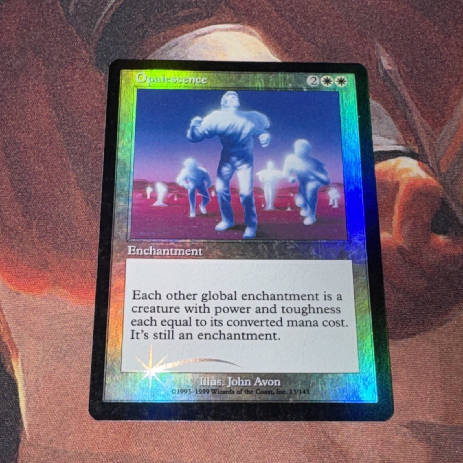 Opalescence X1 Mtg Urza’s Destiny Nm- Foil