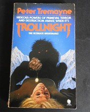 TROLLNIGHT PETER TREMAYNE 1987 SPHERE 1st EDITION PAPERBACK V.RARE VINTAGE HORRO