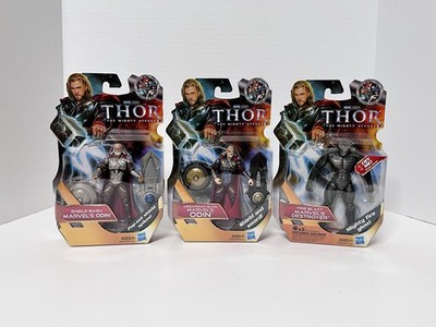 The Mighty Avenger Thor Set Marvel Odin Shield Glow Destroyer Figure 2011 New