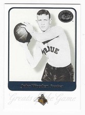 2001 Fleer Greats of the Game John Wooden Purdue Boilermakers Basketball #42