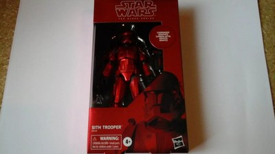 STAR WARS BLACK SERIES CARBONIZED SITH TROOPER 6'' ACTION FI E8439 #92 NEU V#10