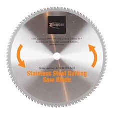 Fein 63502014620 14", 90-Teeth Cutoff Saw Blade, Stainless Steel