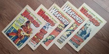 Warlord Comic Issues 41, 42, 43, 44 & 45 (July 1975) DC Thompson UK V.G.C.