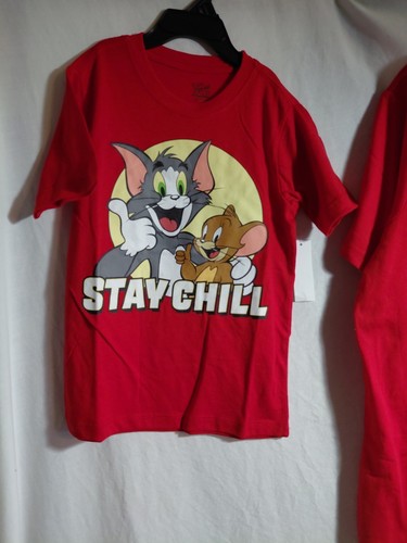 Looney Tunes Tee TOM & JERRY, Stay Chill Size XS-XL New With TAGS.
