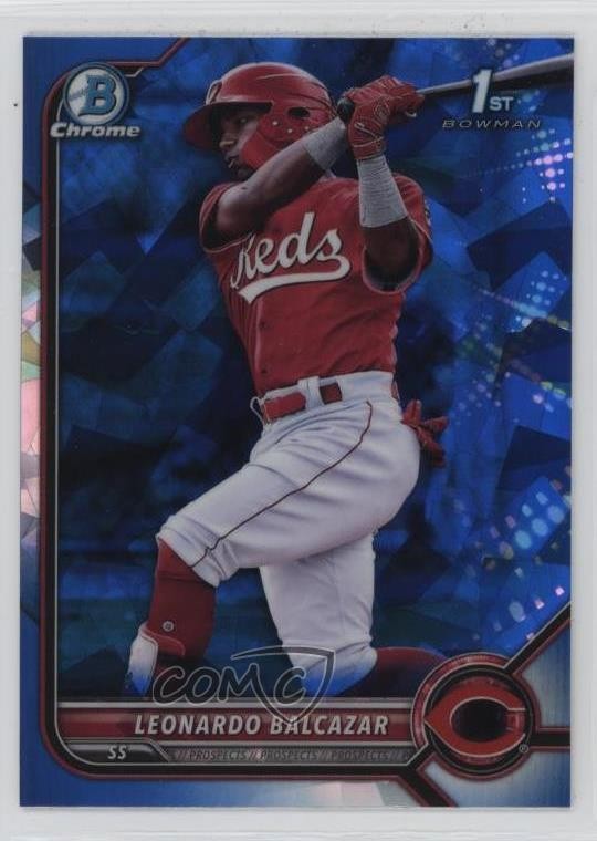 2022 Bowman Chrome Sapphire Edition Prospects Leonardo Balcazar #BCP-179 0tk7