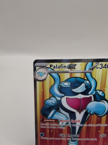 Holo Palafin ex - 193/167 Ultra Rare Twilight Masquerade Pokemon TCG - Picture 2 of 6