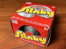 1980's Metal Original SLINKY Walking Spring Toy BRAND NEW; SEALED IN BOX