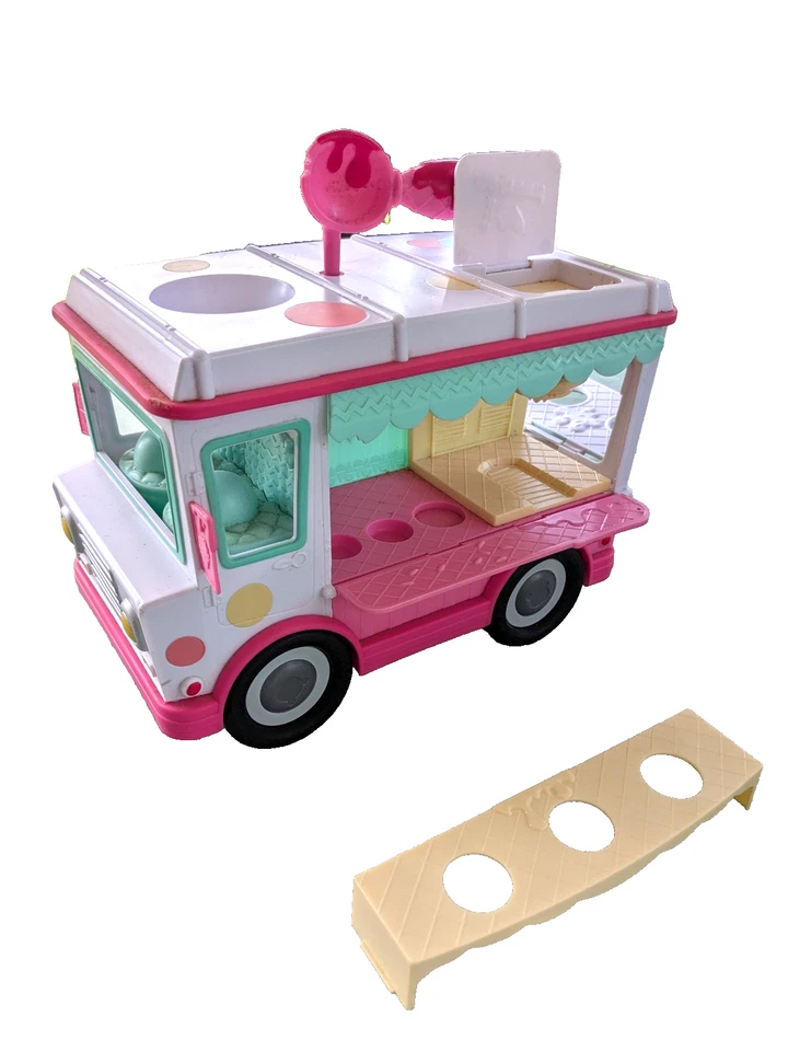 Camión de helados MGA Num Noms 2016 'brillo labial' ~ ¡Incompleto pero en muy buen estado! (SIN BRILLO) Foto 2 de 4
