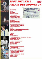 EDDY MITCHELL - DVD - Palais des Sports 1977 - RARE EDDY MITCHELL - DVD - Palais des Sports 1977 - RARE