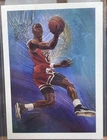 1990 NBA Hoops MICHAEL JORDAN Art Card #358  Bulls - near mint ready for grading