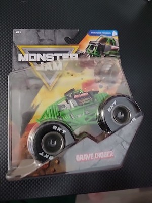 Spin Master 2025 Monster Jam Truck Grave Digger Chase Trainer Trucks Series 44