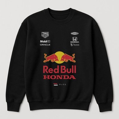 #ad Red Bull Honda F1 Team Design Motorsport Unisex Sweatshirt $38.99