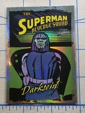 Fleer Brilliants - Darkseid RS-9 - The Superman Revenge Squad - DC Comics Card