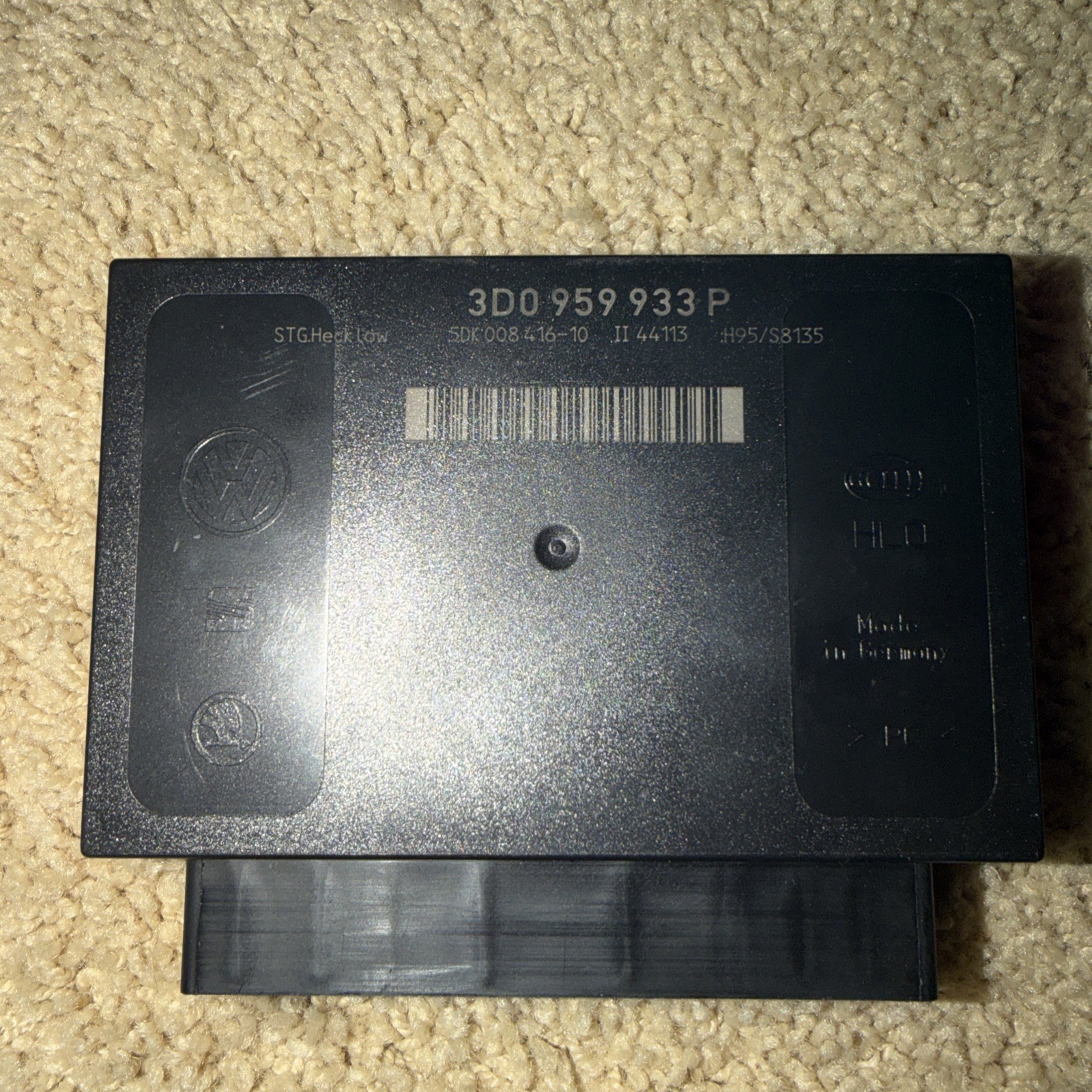15 BENTLEY CONTINENTAL GTC COMFORT BODY CONTROL MODULE 3D0959933P