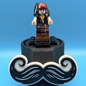 LEGO: Capt. Jack Sparrow - Skeleton Face (POC012) - From Pirates Set 4181 (2011)