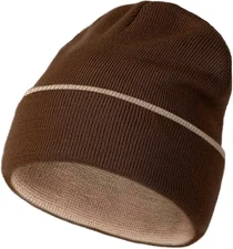 Rosoz Reversible Cuffed Beanie for Men and Women - Soft Winter Knit Cap