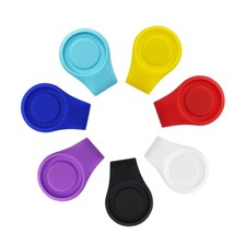 Silicone Golf Ball Marker Hat Clip Strong Magnetic Closure Great for Golf Gif...