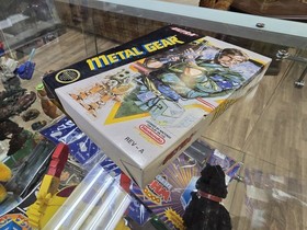 Metal Gear NES Nintendo Complete in Box with Map & Manual Konami Ultragames 1988