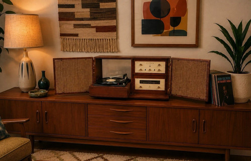 Fisher Allegro Model A-19 Anniversary Series Multiplex FM Tube Tuner & Amplifier