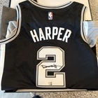 Dylan Harper Signed Autographed Fanatics San Antonio Spurs Basketball Jersey