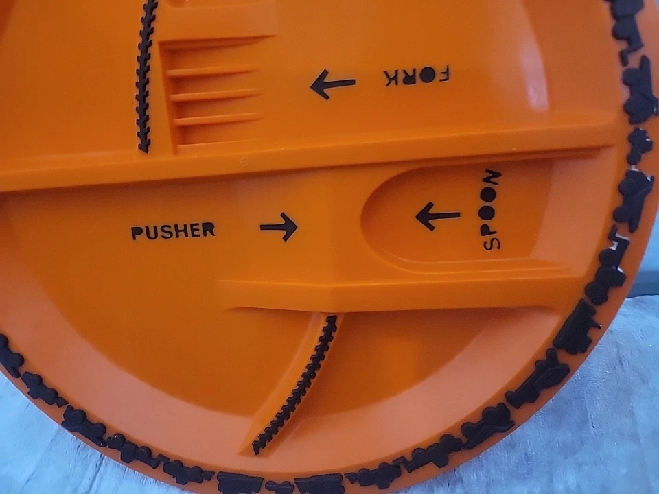 Placa de zona de construcción de alimentación constructiva solo naranja Foto 2 de 4