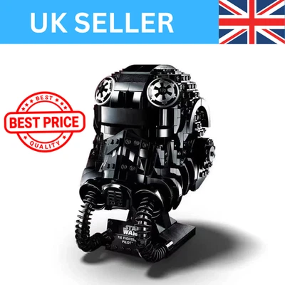 TIE Jagdflieger Helm MOC 75274 Raumschiff Kampf Modellbaustein UK