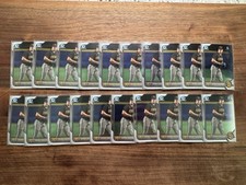 2022 Bowman Robby Snelling BDC-82 1st Bowman Chrome Miami Marlins Lot of 20