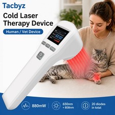 Portable Cold Laser Therapy Device 880mW for Home Pain Relief Muscle and Joint