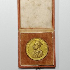 Milano, medaglia Carlo Borromeo Cardinale, AE dorato 32mm 17,5g in scatolina