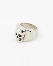 (NO CUSTOMS TAX) ALEXANDER MCQUEEN silver ton...