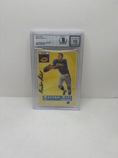 HARLON HILL 1956 TOPPS ROOKIE SIGNED AUTOGRAPHED CARD #59 BEARS BAS AUTHENTIC. rookie card picture