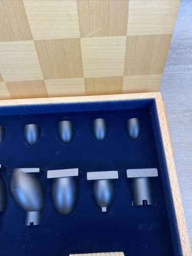 Michael Graves CHESS set checkers wood design vintage Complete Pieces - Picture 7 of 24
