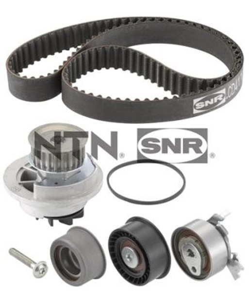 Wasserpumpe + Zahnriemensatz SNR KDP453.172 FüR Opel Zafira CC Astra T98 Caravan-image