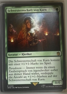 Schwesternschaft von Karn 109 Doctor Who WHO MTG deu.