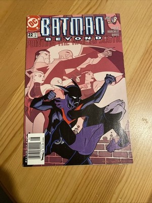 Batman Beyond #22 2001  Newsstand Justice League DC Comics Rare  