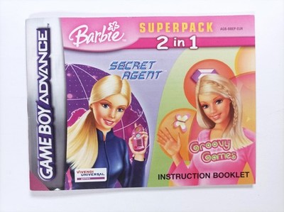 Barbie Superpack 2 in 1 - Nintendo Game Boy Advance nur Spielanleitung