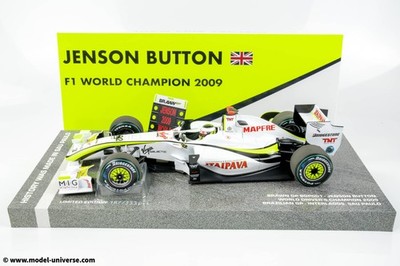 Minichamps - 1:18 Brawn GP BGP001 No.22 Jenson Button World