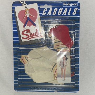 Vintage 1984 Pedigree Sindy Casuals 43001 Swimsuit & Jacket Outfit In Package