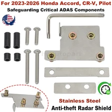 Radar Sensor Protector Cover Bracket Kit For 2023-2026 Honda Accord, CR-V, Pilot