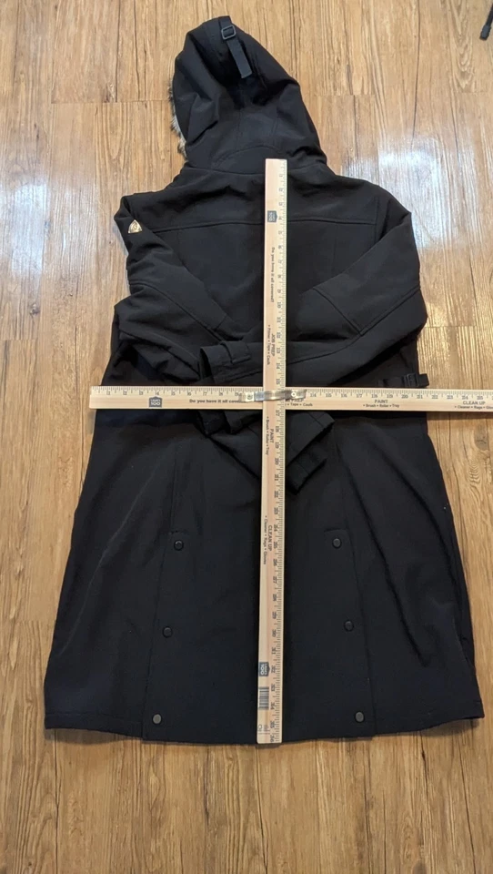 1 Madison Expedition Womens Heritage Collection Parka Coat Black Size XL B28 - Image 2 of 4