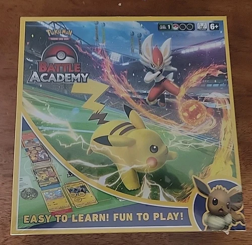 Pokemon Trading Card Game - Battle Academy Brand New Pikachu, Eevee, Cinderace