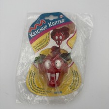 Ketchup Kritter Dispenser Bottle Cap Squeeze Topper Twist On Bbq Storage