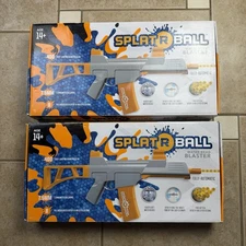 LOT OF 2 SplatRball SRB400-SUB Gel Ball Water Bead Blaster Gun Kit Splat R Ball