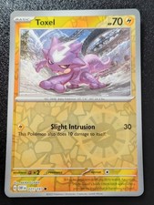 Pokemon Obsidian Flames Toxel Reverse Holo Common Card 071/197 NM