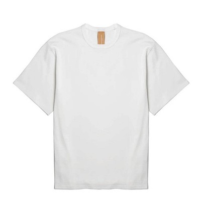 Frizmworks OG Double Rib Oversized Tee White White
